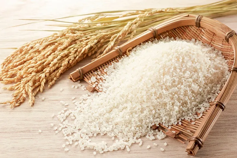 粒の大きい自作米「にこまる」を使用
